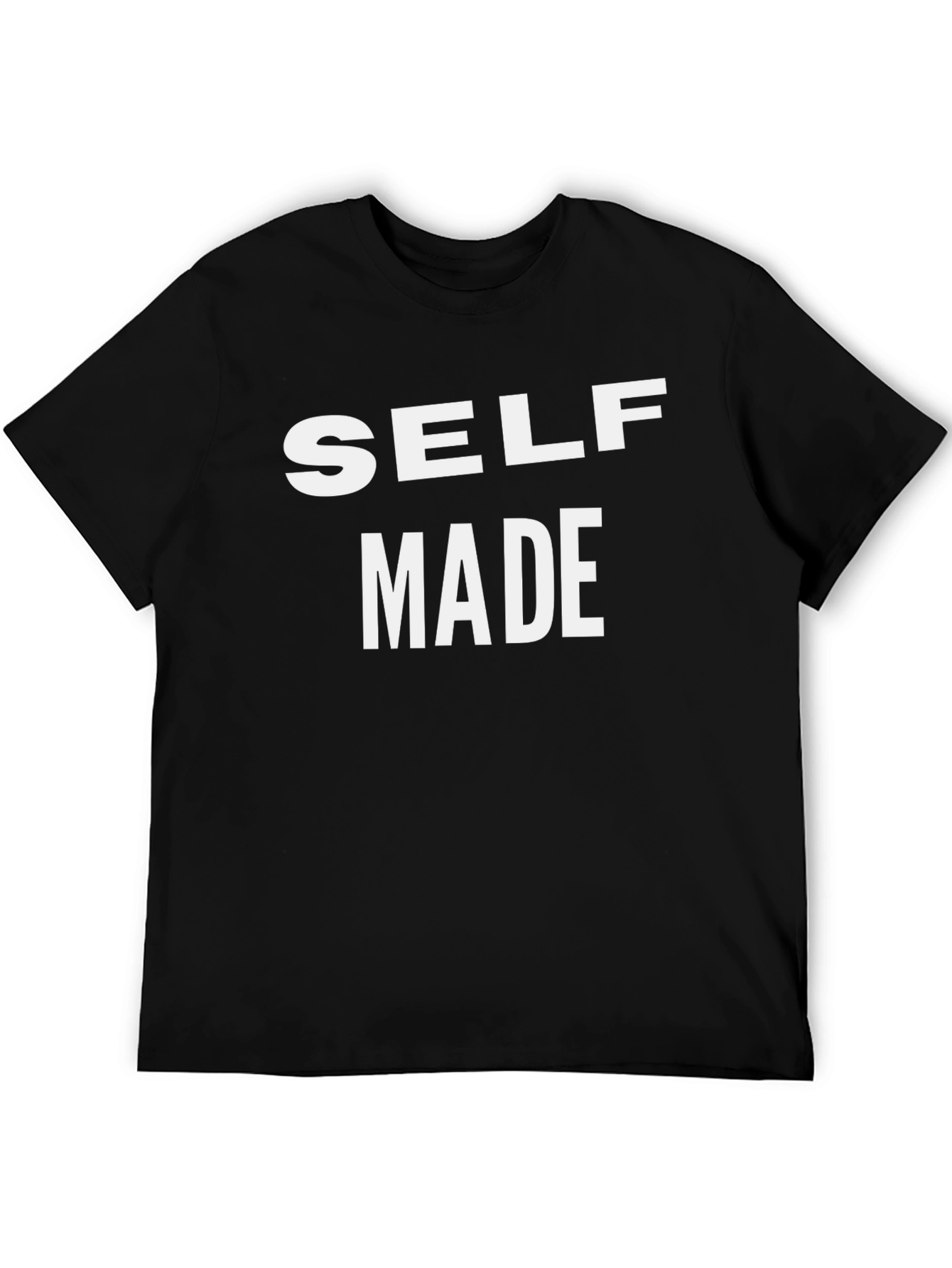 Self Made Graphic Tee - Bold Statement Shirt