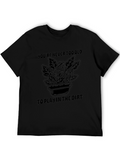 Gardening Skeleton T-Shirt - Never Too Old