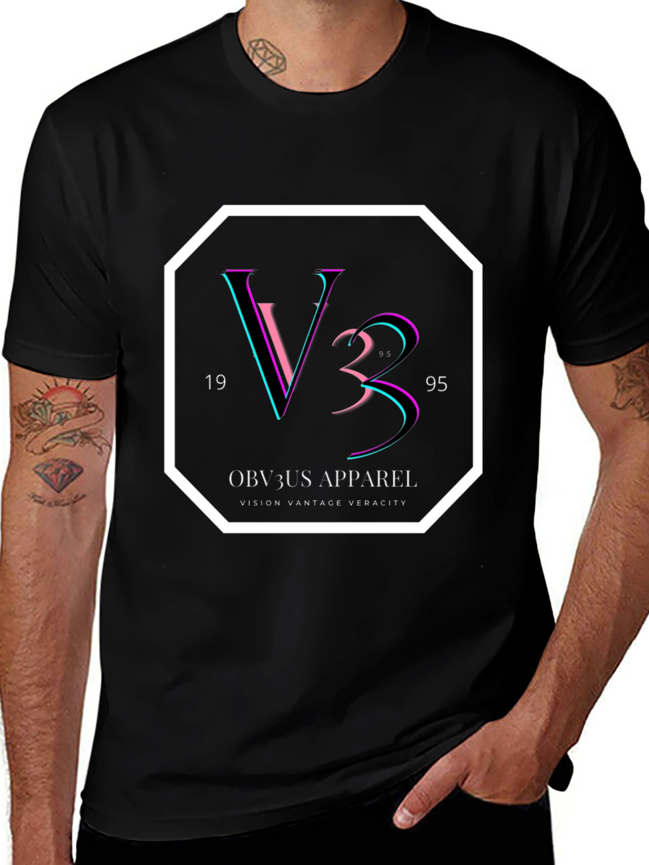 Obv3us Apparel T-Shirt