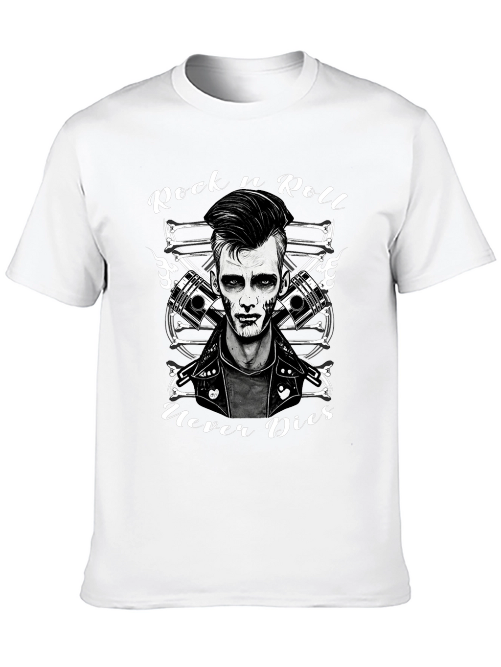 Rock n Roll Never Dies Graphic Tee