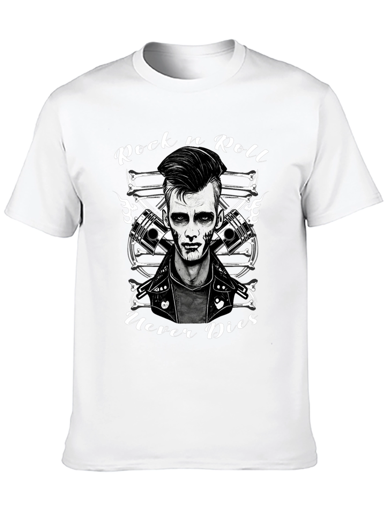 Rock n Roll Never Dies Graphic Tee