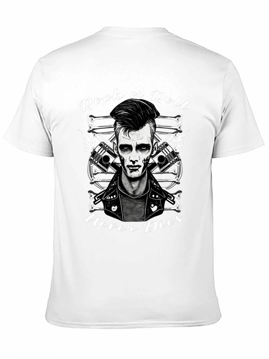 Rock n Roll Never Dies Graphic Tee