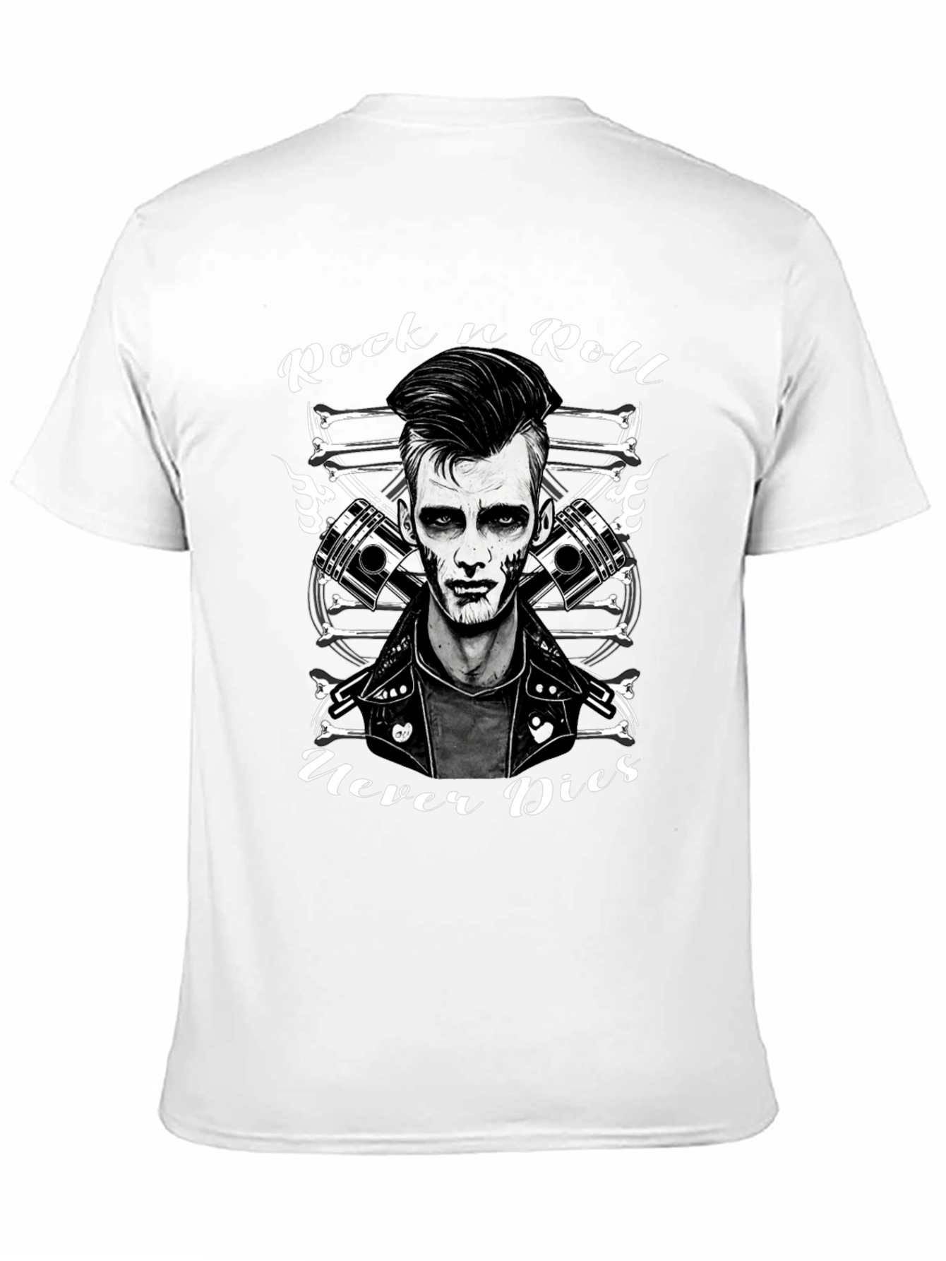 Rock n Roll Never Dies Graphic Tee
