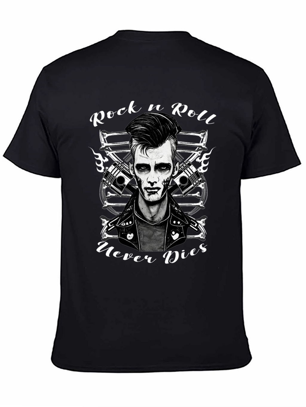 Rock n Roll Never Dies Graphic Tee