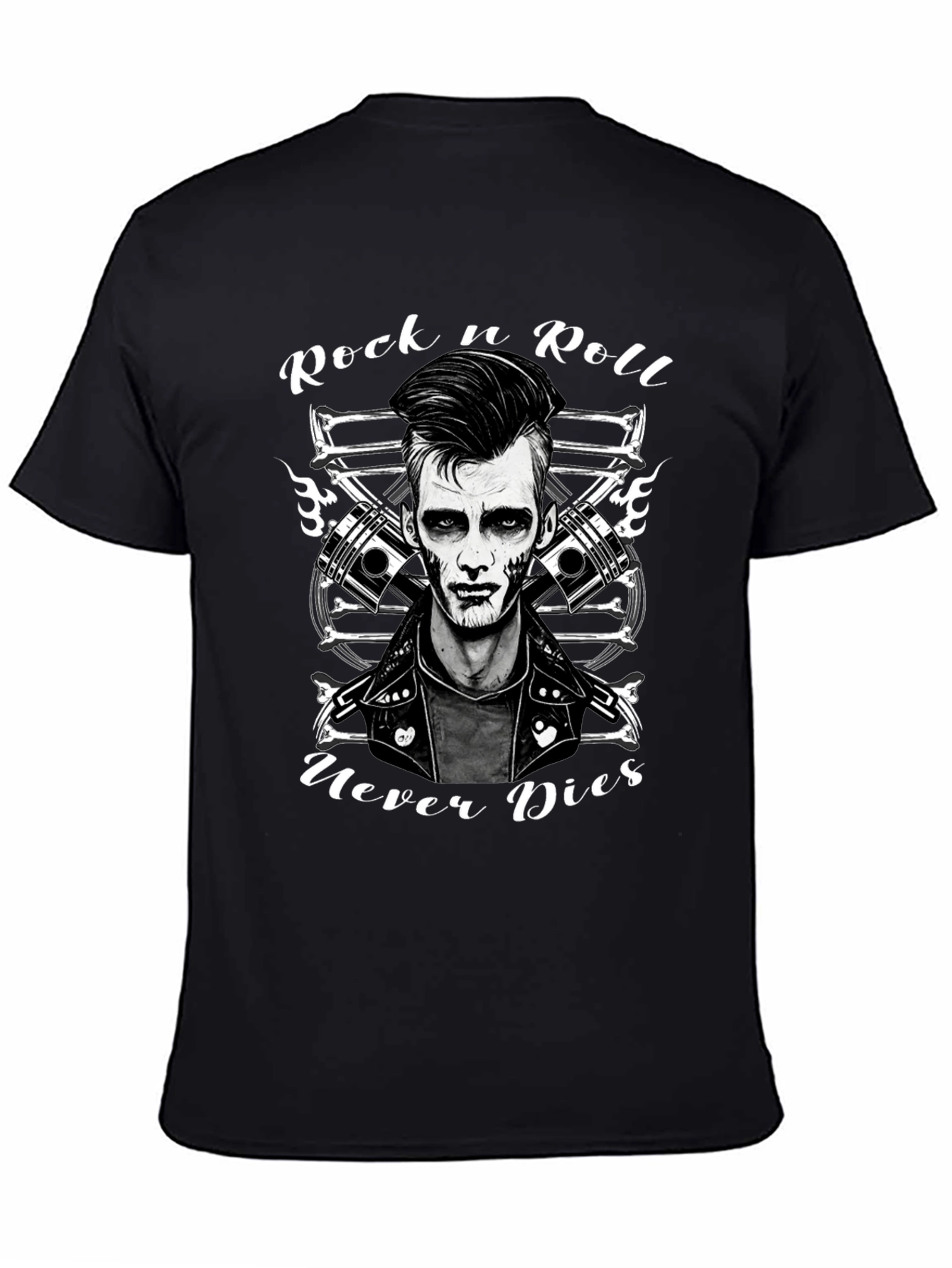 Rock n Roll Never Dies Graphic Tee