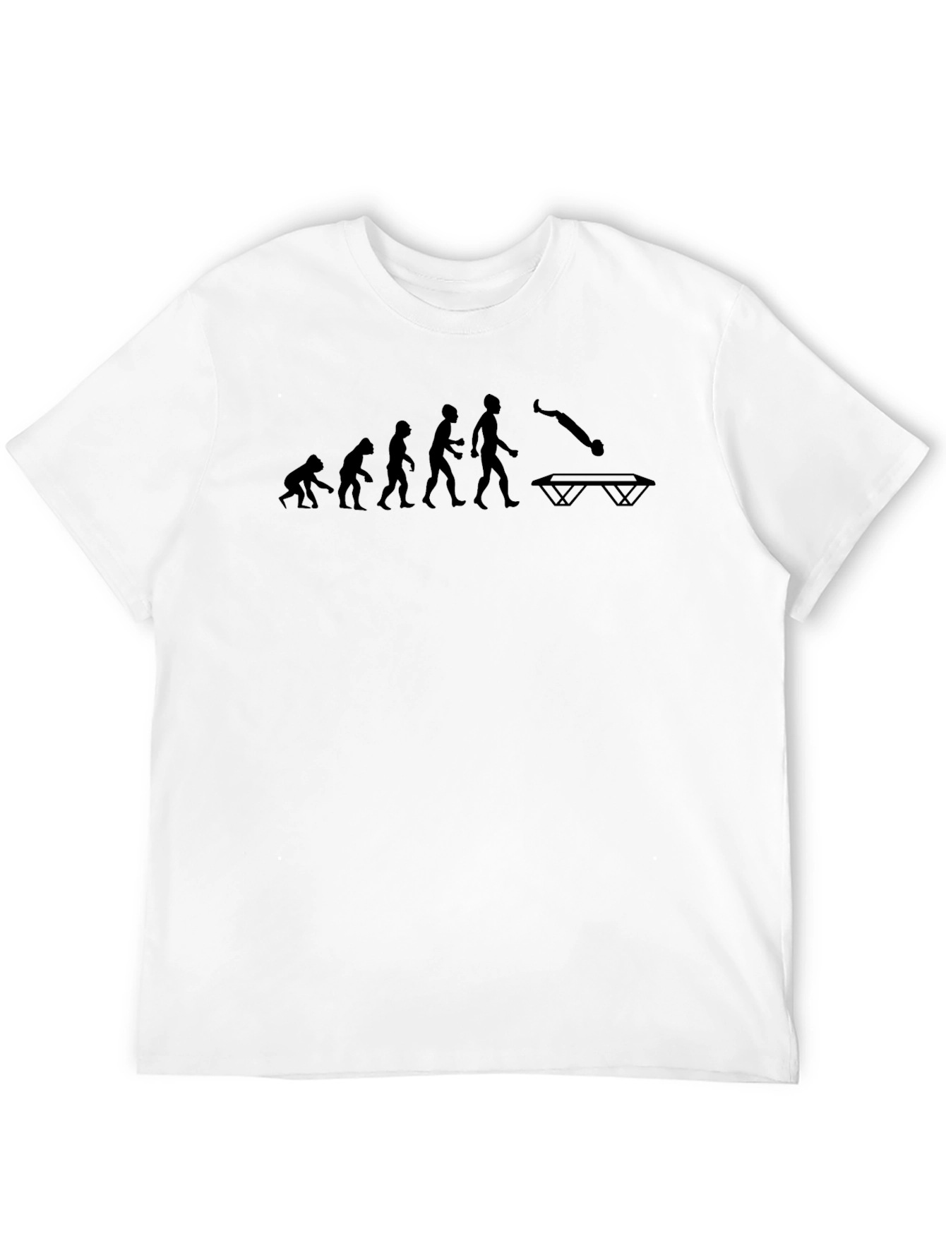Evolution Trampoline Black T-Shirt
