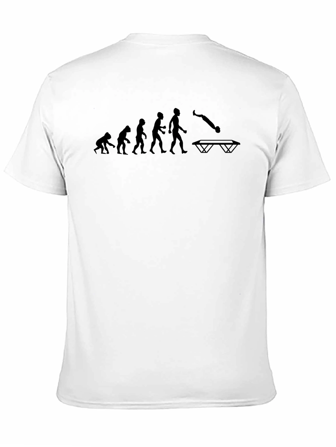 Evolution Trampoline Black T-Shirt