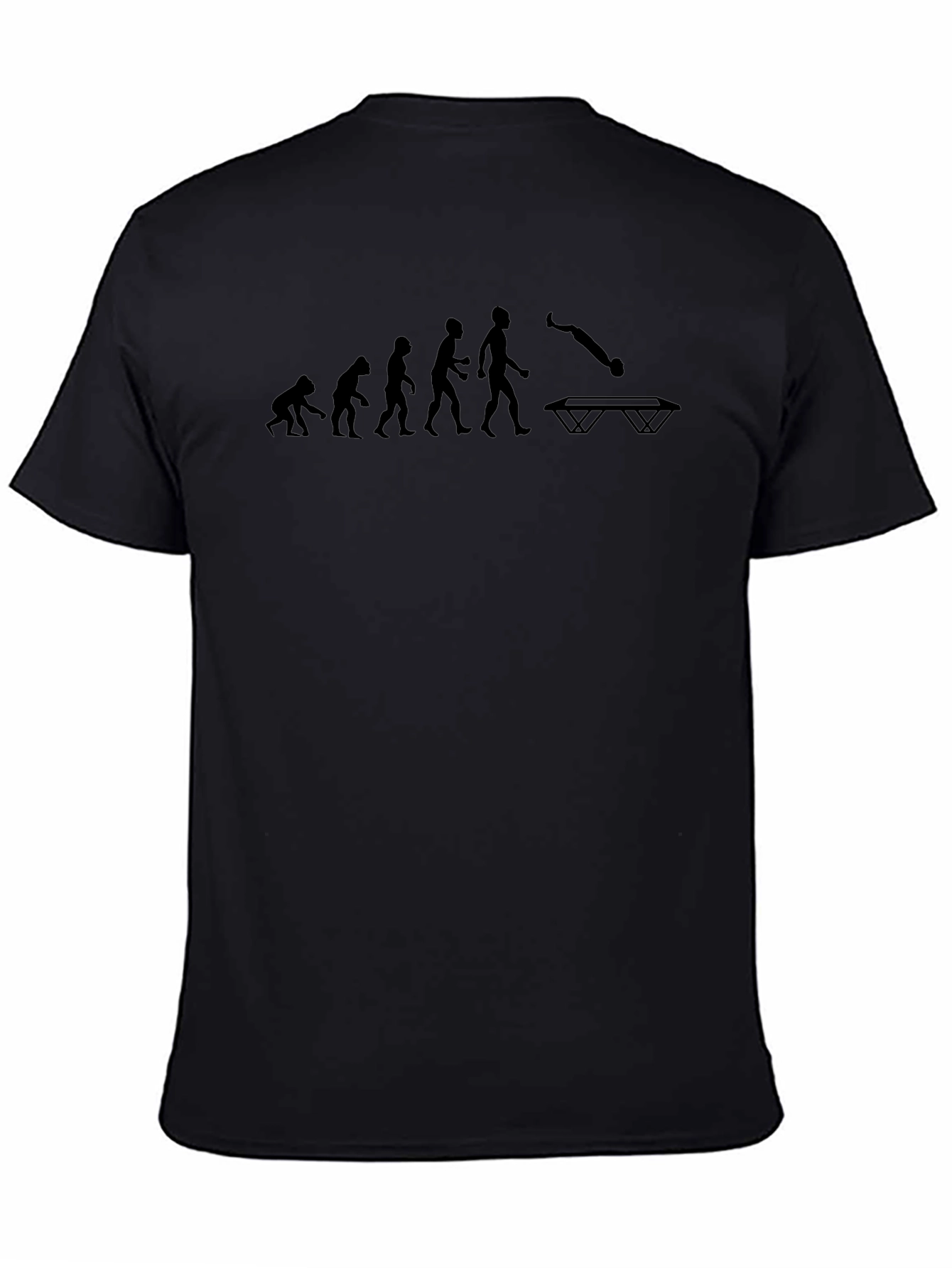 Evolution Trampoline Black T-Shirt