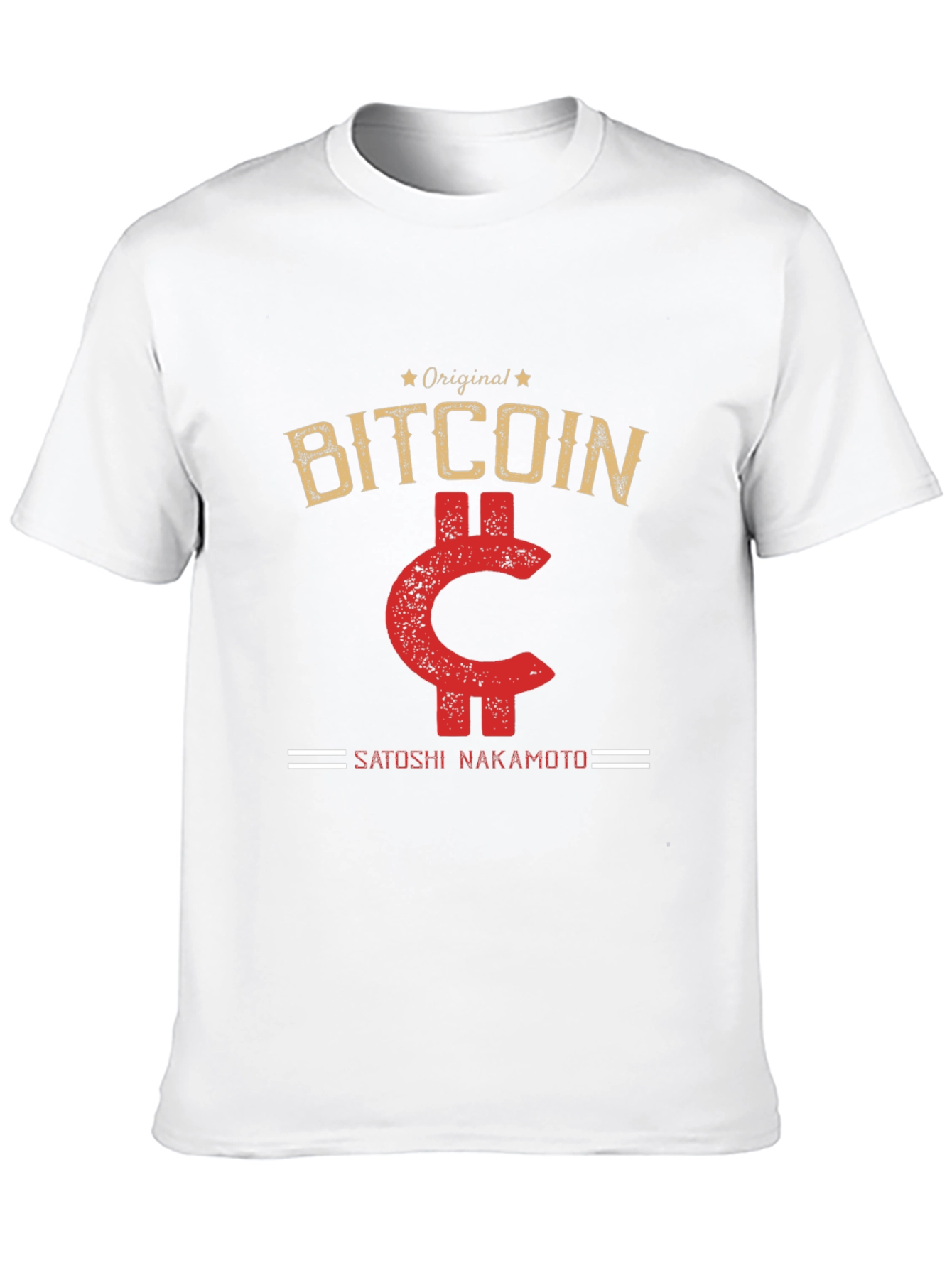 Original Bitcoin Satoshi Nakamoto T-Shirt