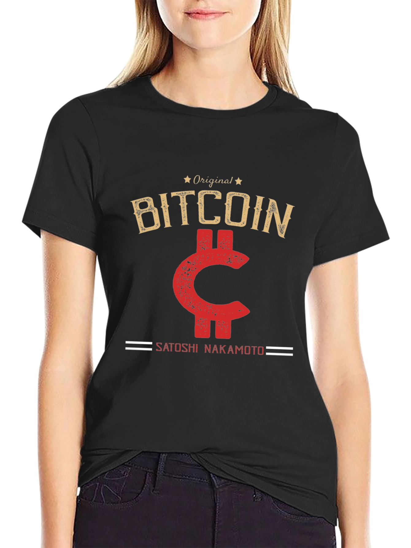 Original Bitcoin Satoshi Nakamoto T-Shirt