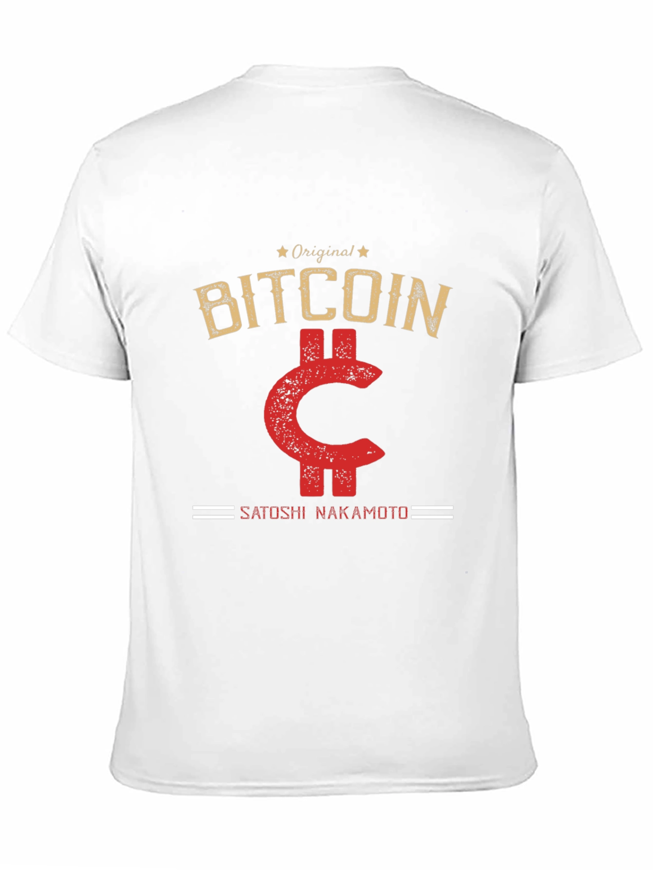 Original Bitcoin Satoshi Nakamoto T-Shirt