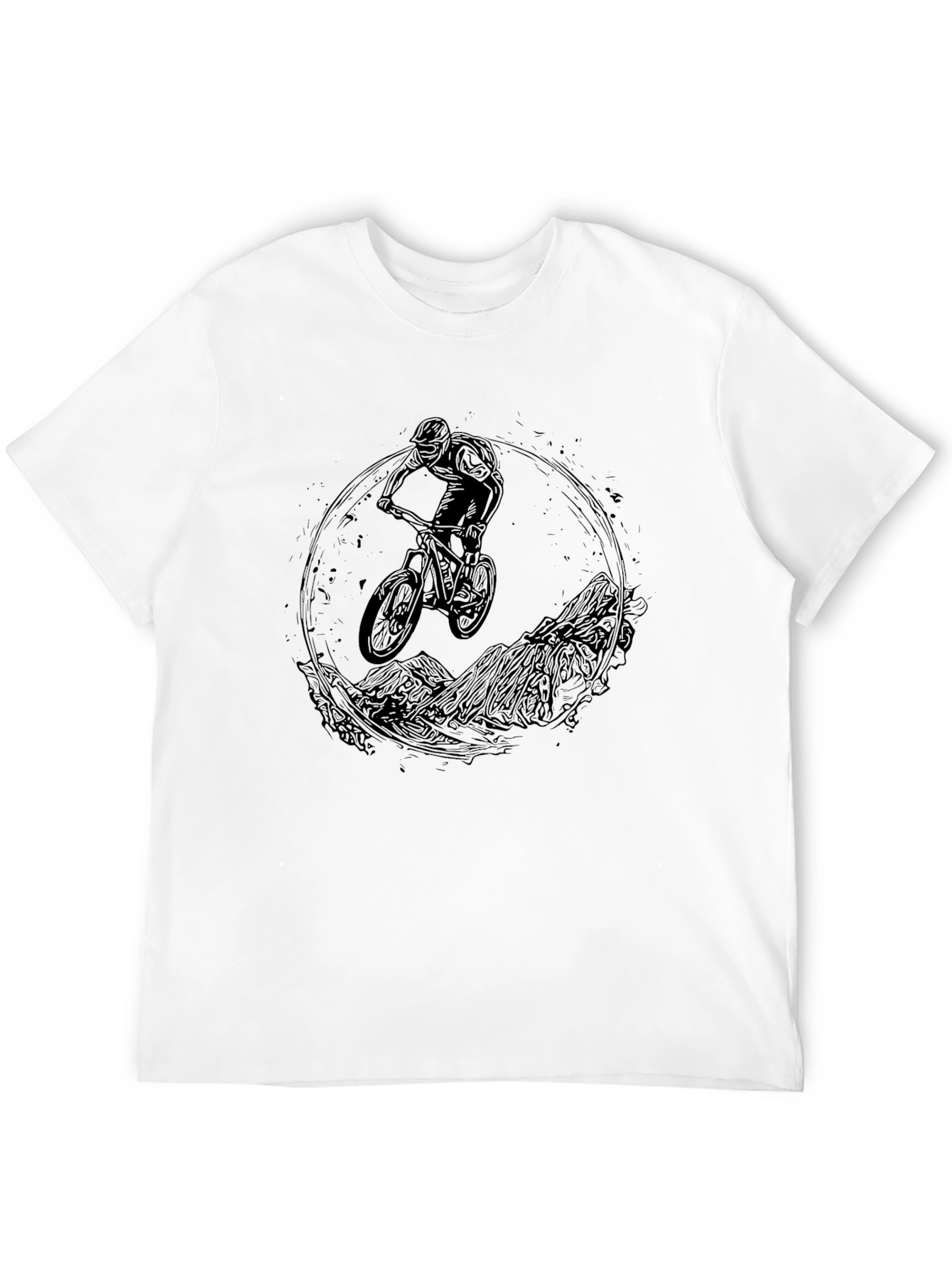 Mountain Biker Graphic Tee - Adventure Ready