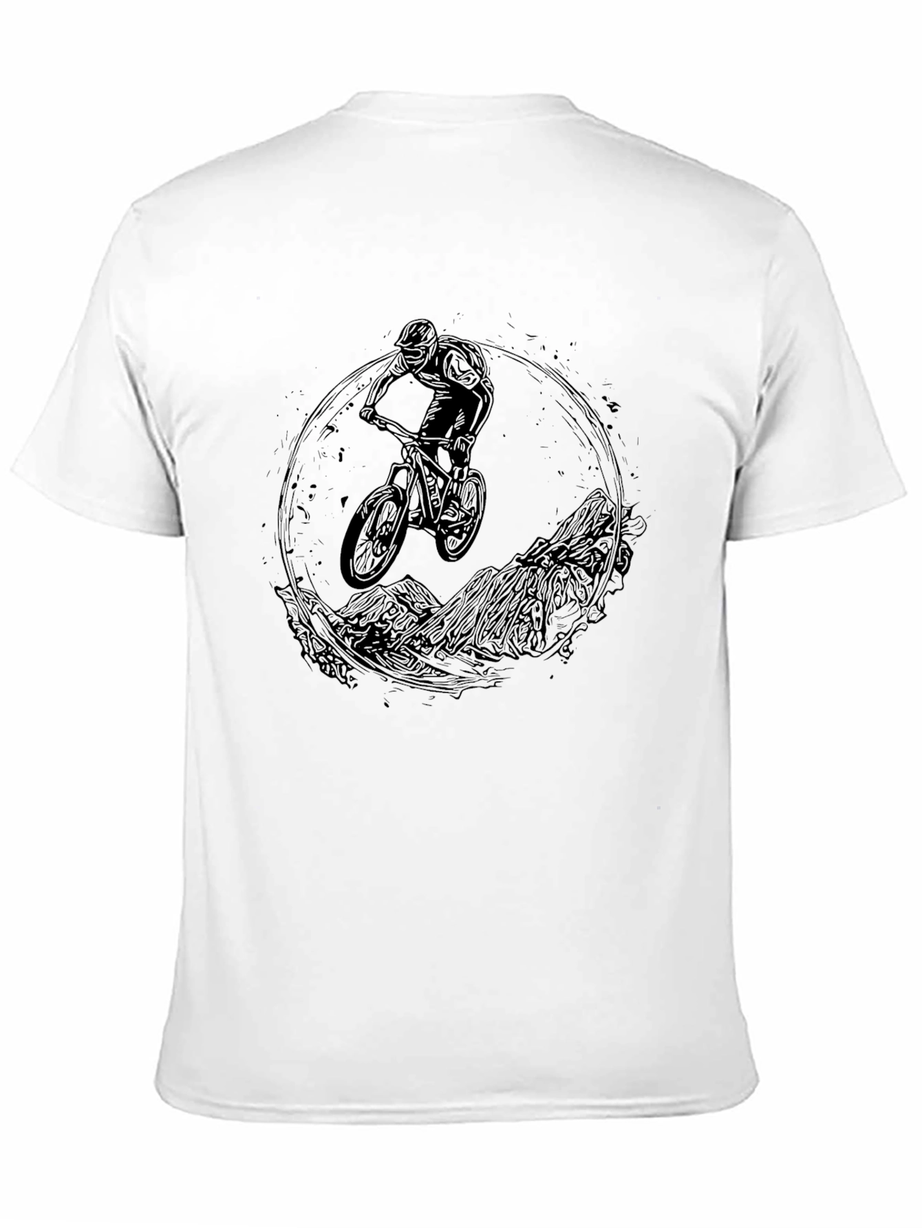 Mountain Biker Graphic Tee - Adventure Ready