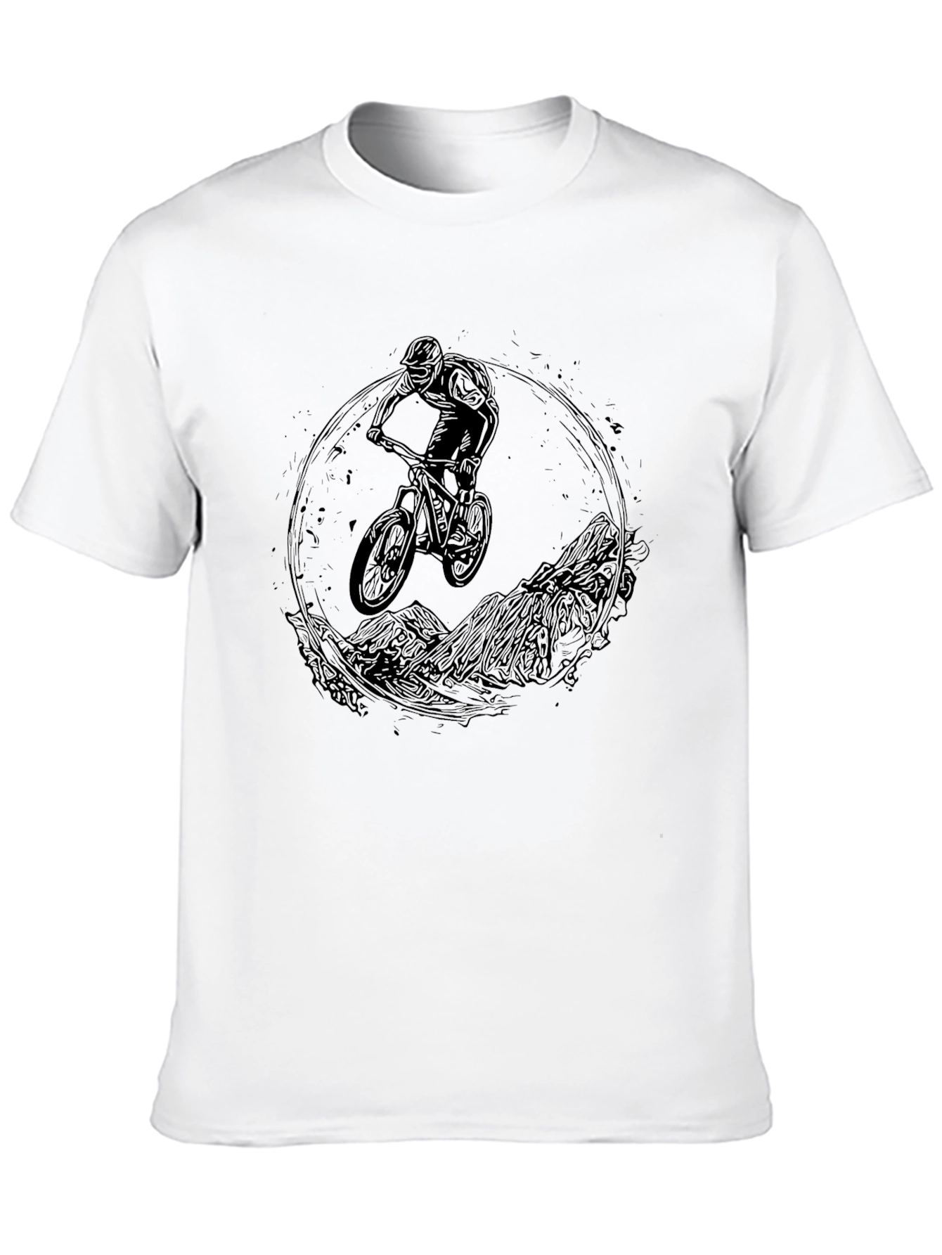 Mountain Biker Graphic Tee - Adventure Ready