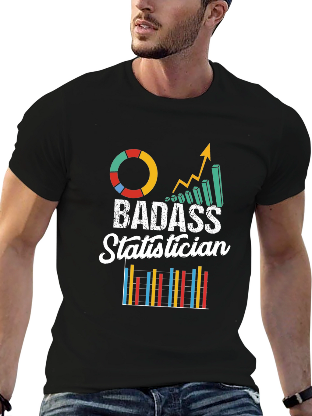 Badass Statistician Graphic Tee