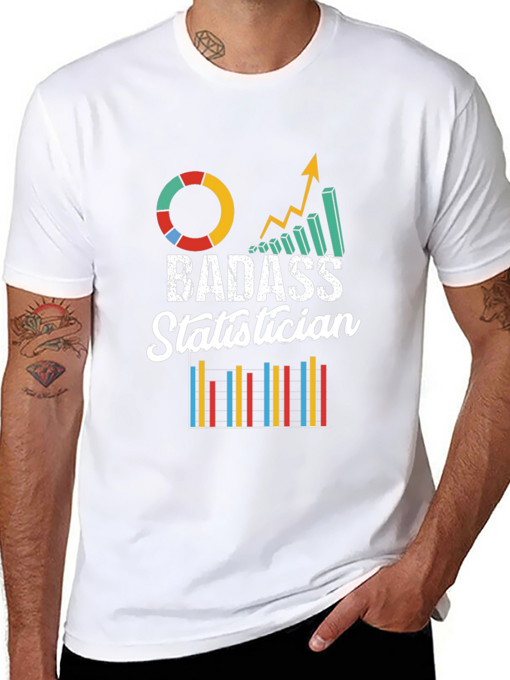 Badass Statistician Graphic Tee