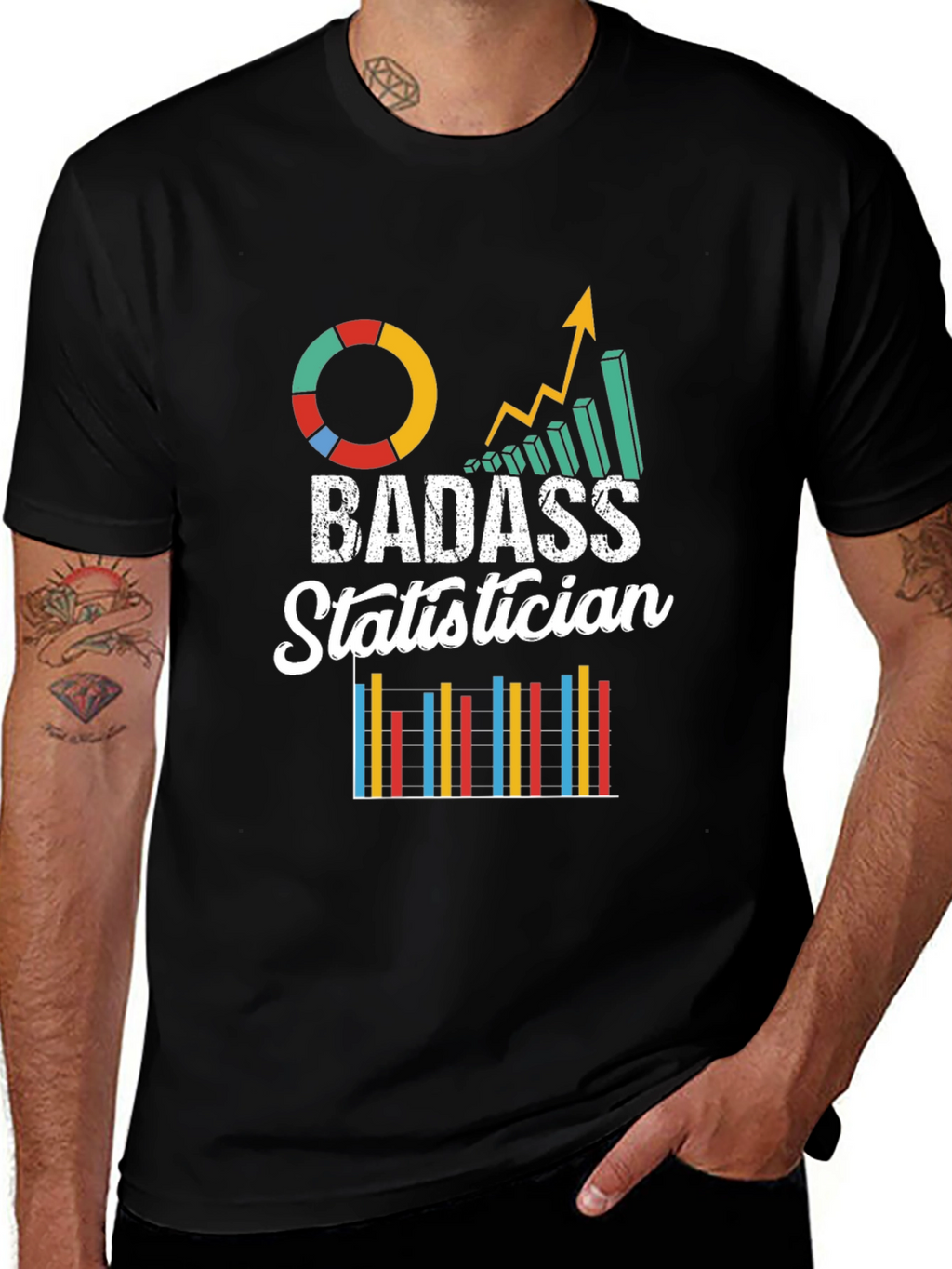 Badass Statistician Graphic Tee