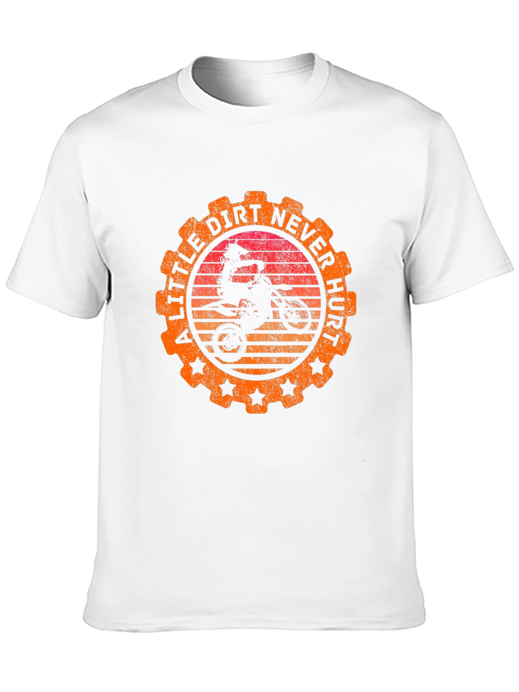 Dirt Never Hurt Graphic Tee - Motocross T-Shirt