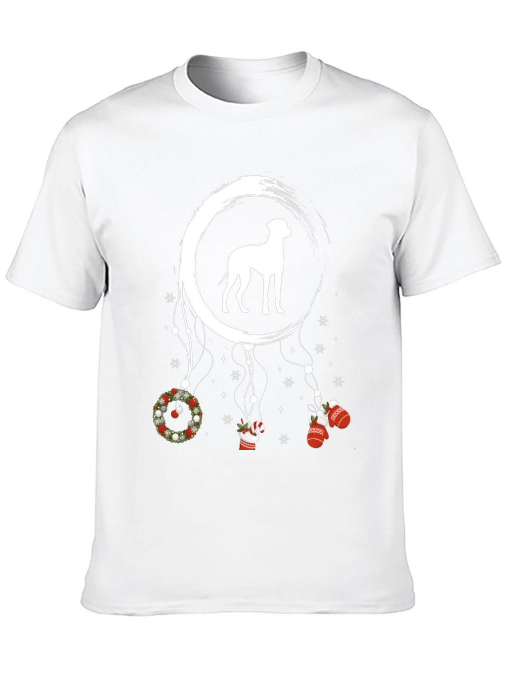 Dog Christmas Dreamcatcher Tee