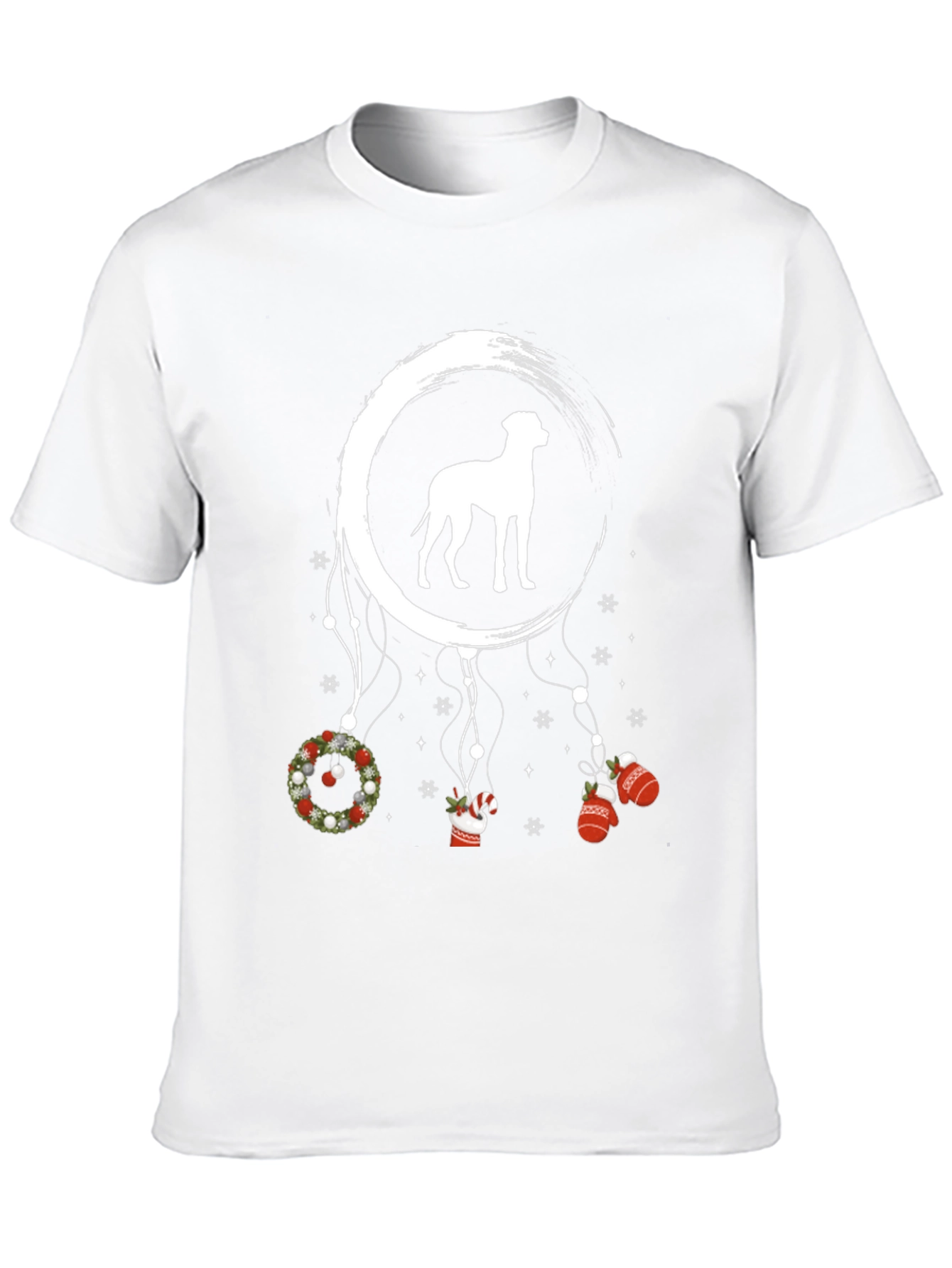 Dog Christmas Dreamcatcher Tee