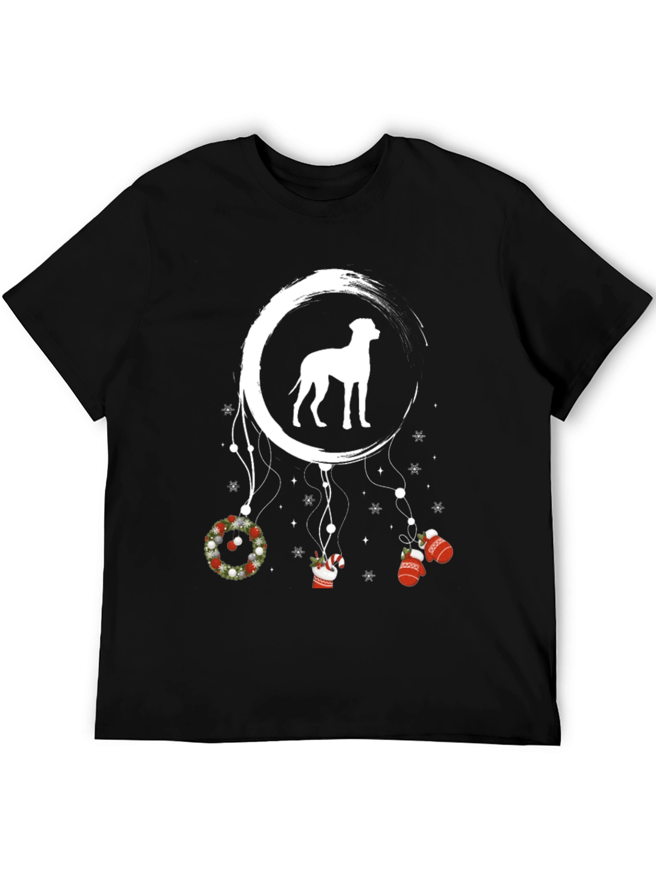 Dog Christmas Dreamcatcher Tee