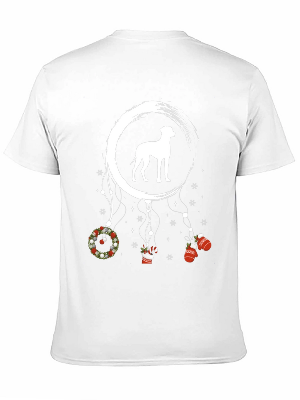 Dog Christmas Dreamcatcher Tee