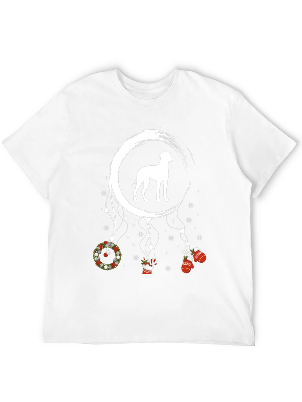 Dog Christmas Dreamcatcher Tee