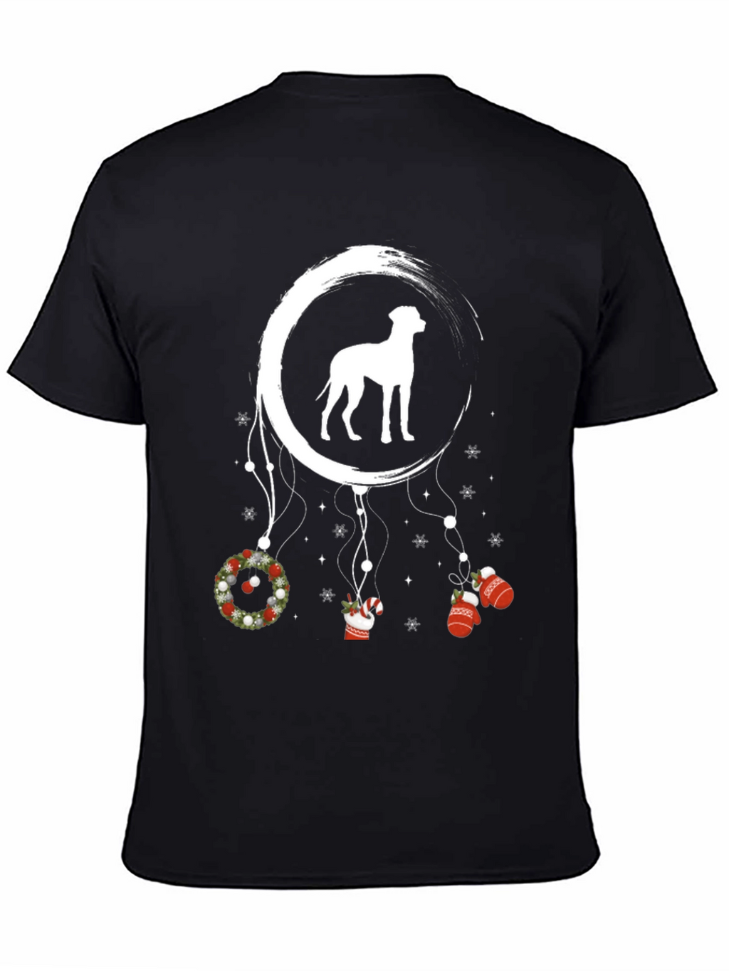 Dog Christmas Dreamcatcher Tee