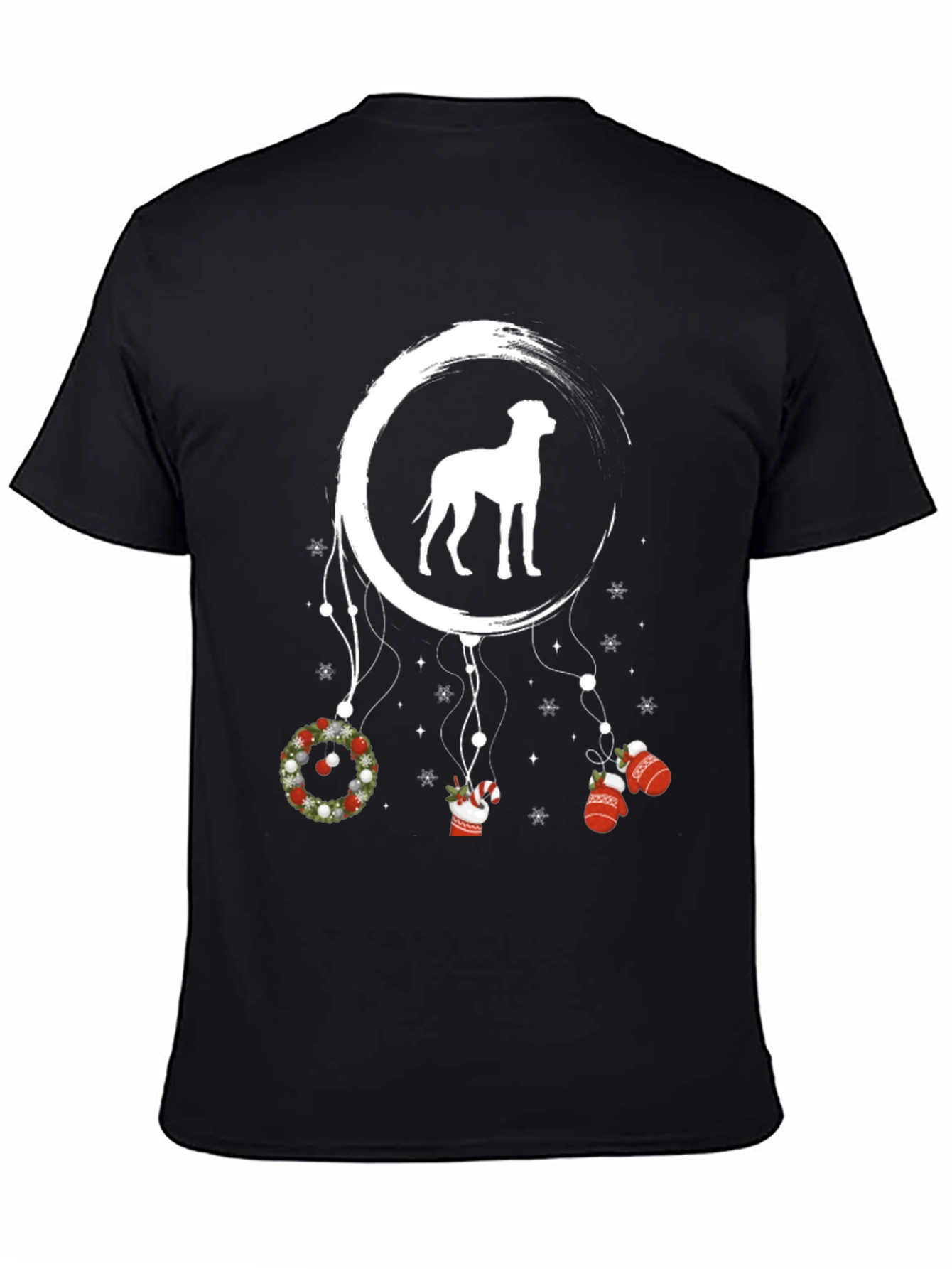 Dog Christmas Dreamcatcher Tee
