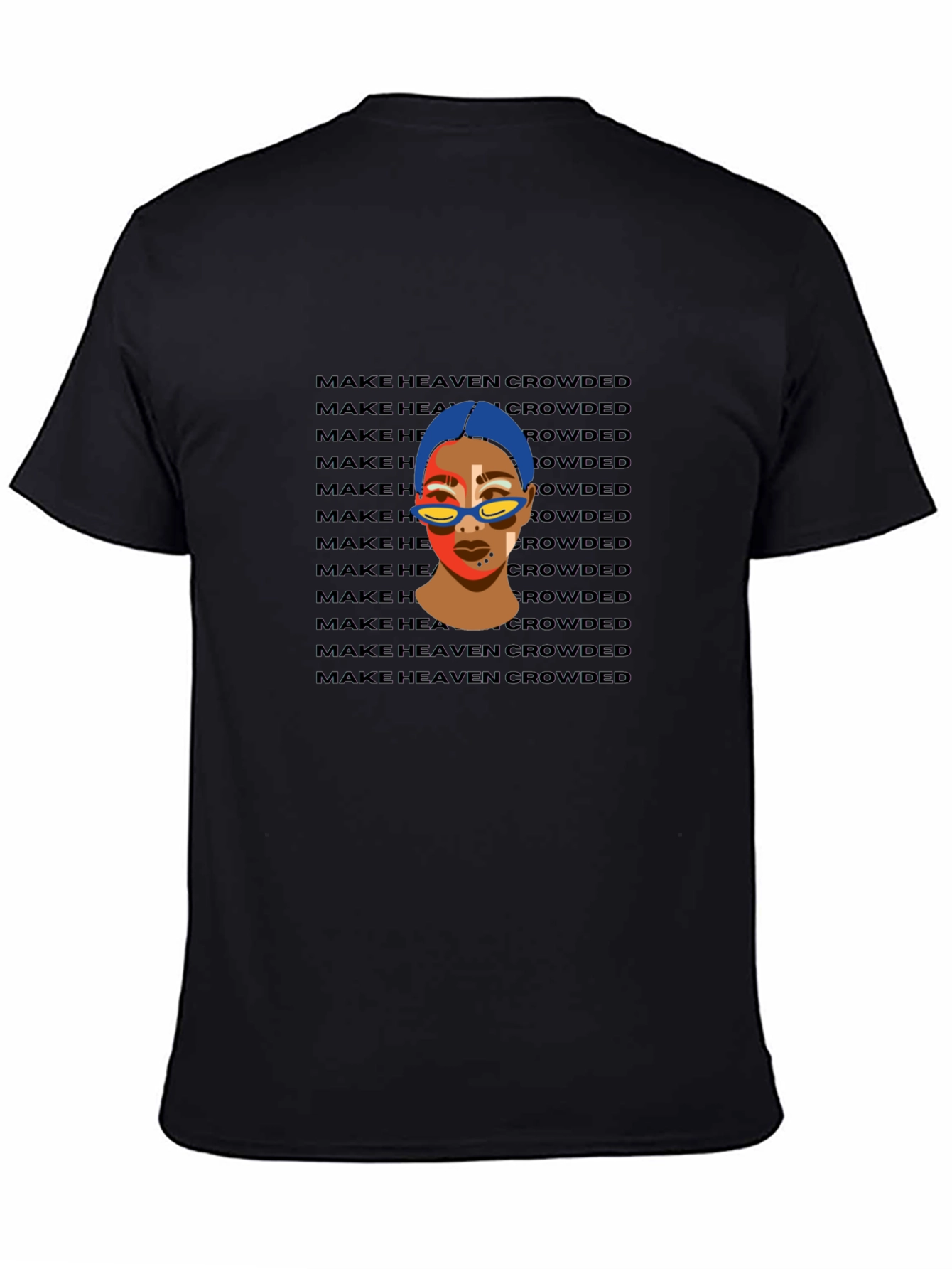 Trendy Make Heaven Crowded Graphic Tee - Unisex
