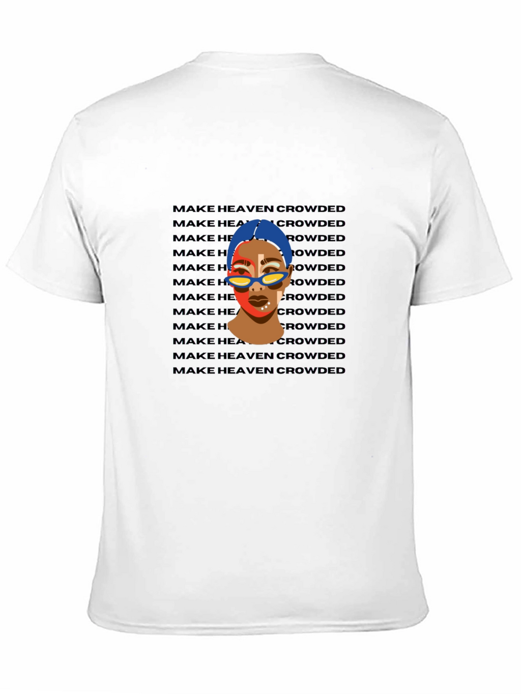 Trendy Make Heaven Crowded Graphic Tee - Unisex