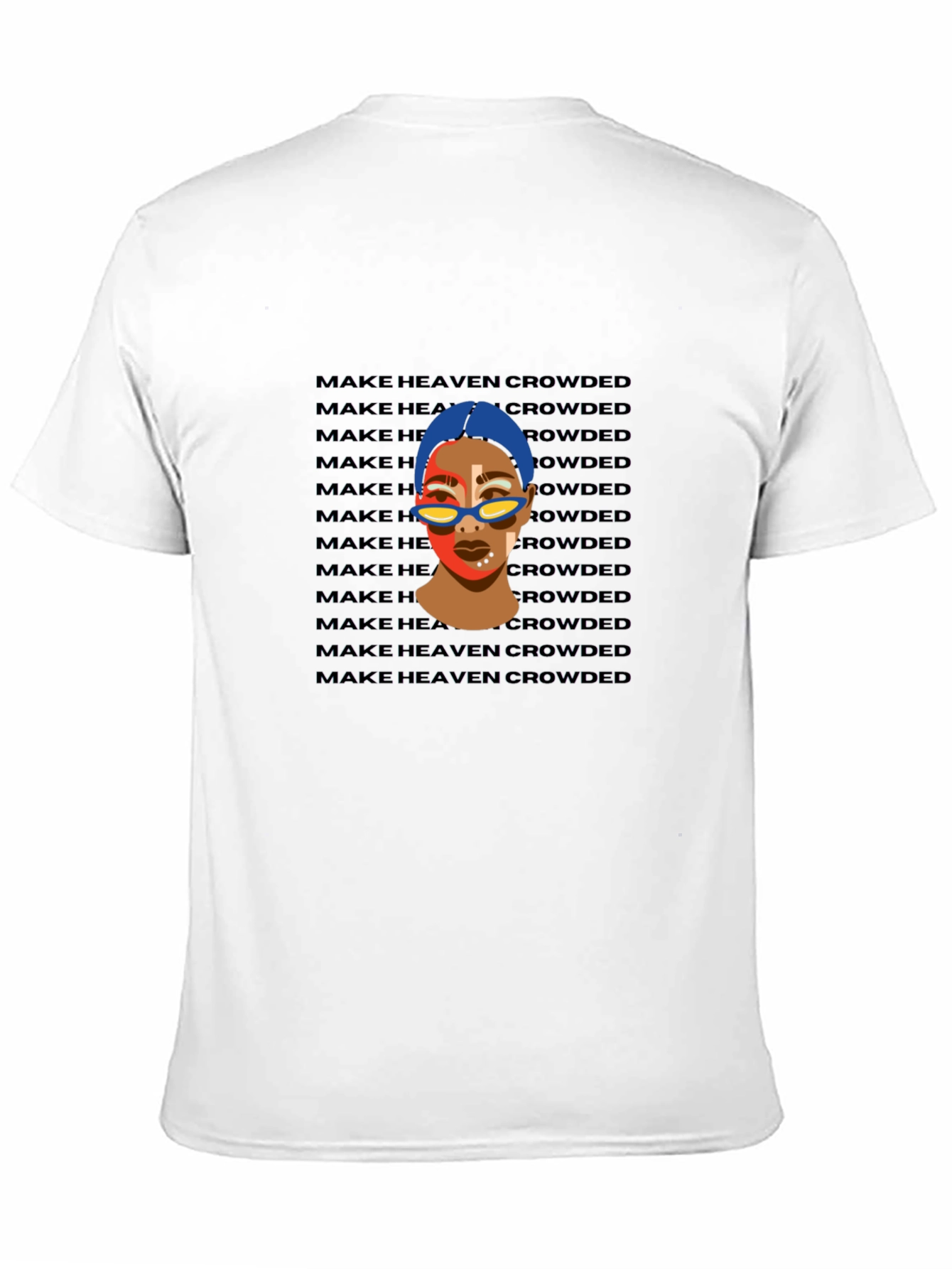 Trendy Make Heaven Crowded Graphic Tee - Unisex