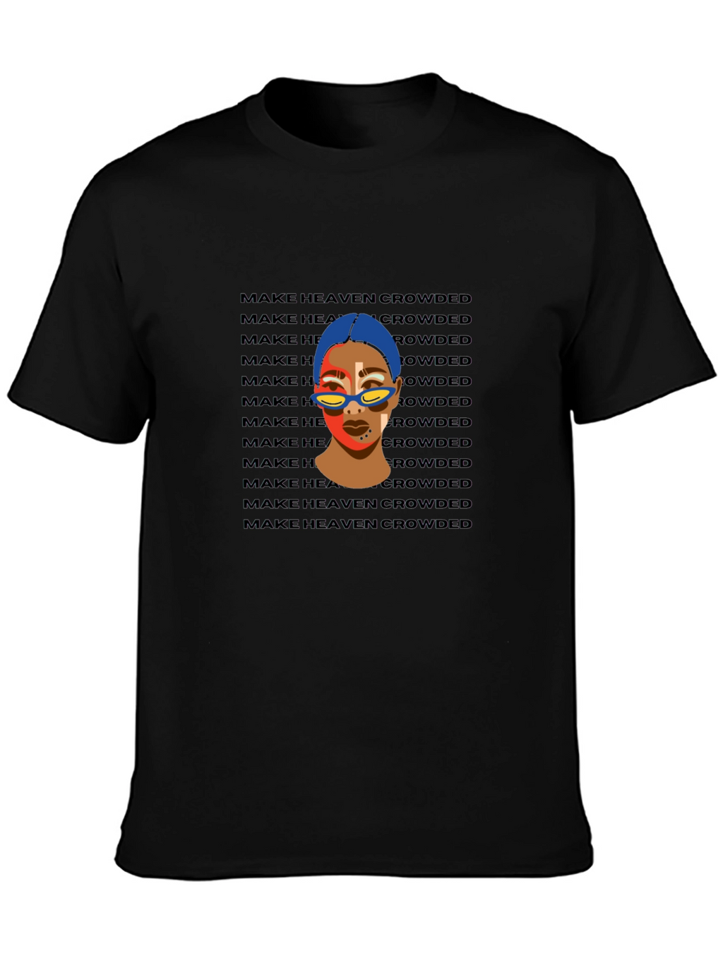 Trendy Make Heaven Crowded Graphic Tee - Unisex