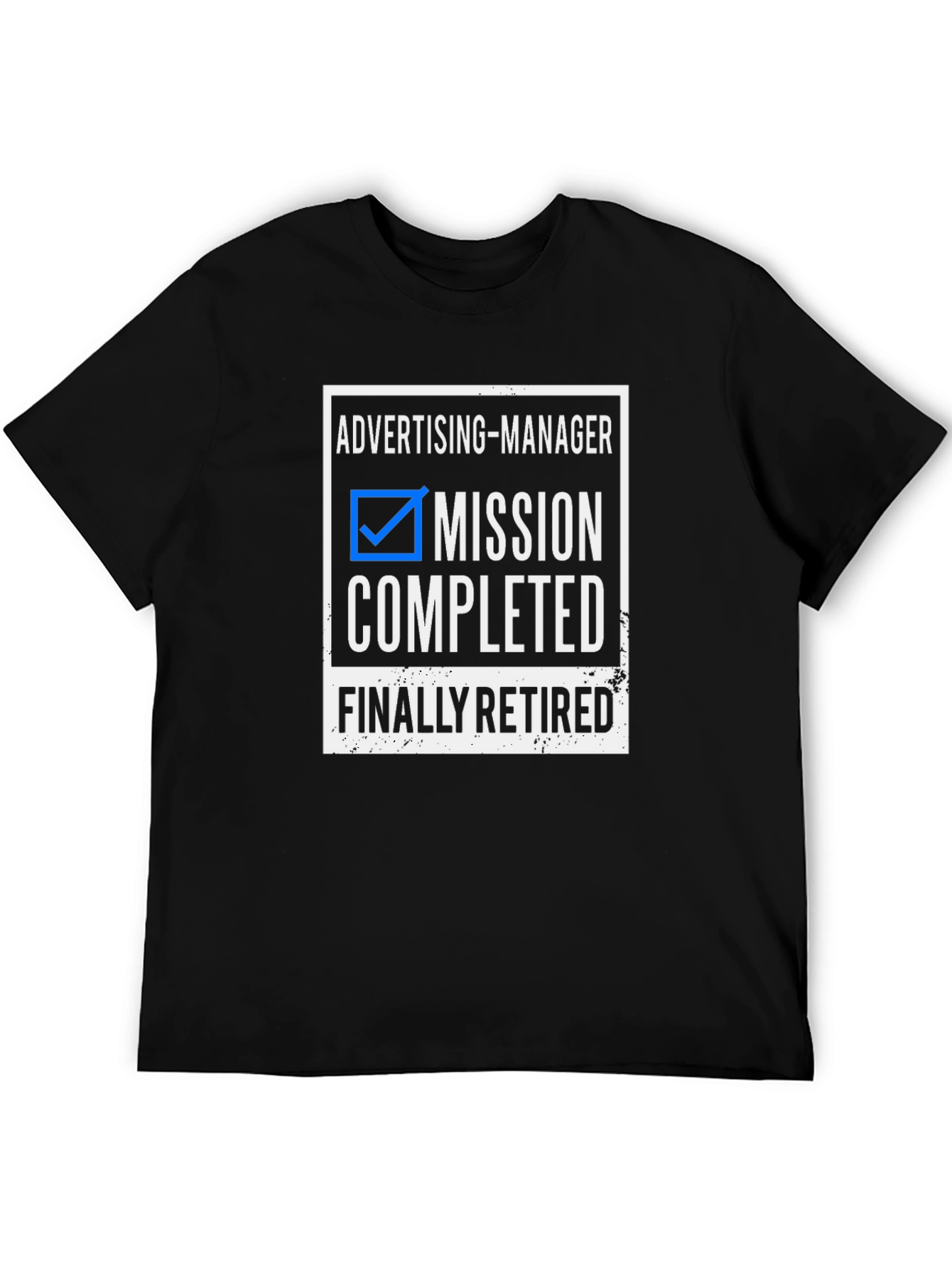 Advertising Manager Retirement T-Shirt