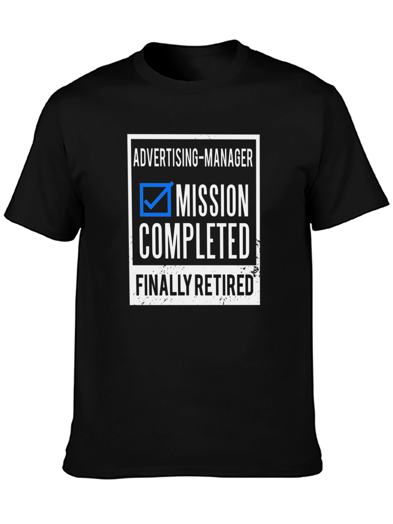Advertising Manager Retirement T-Shirt