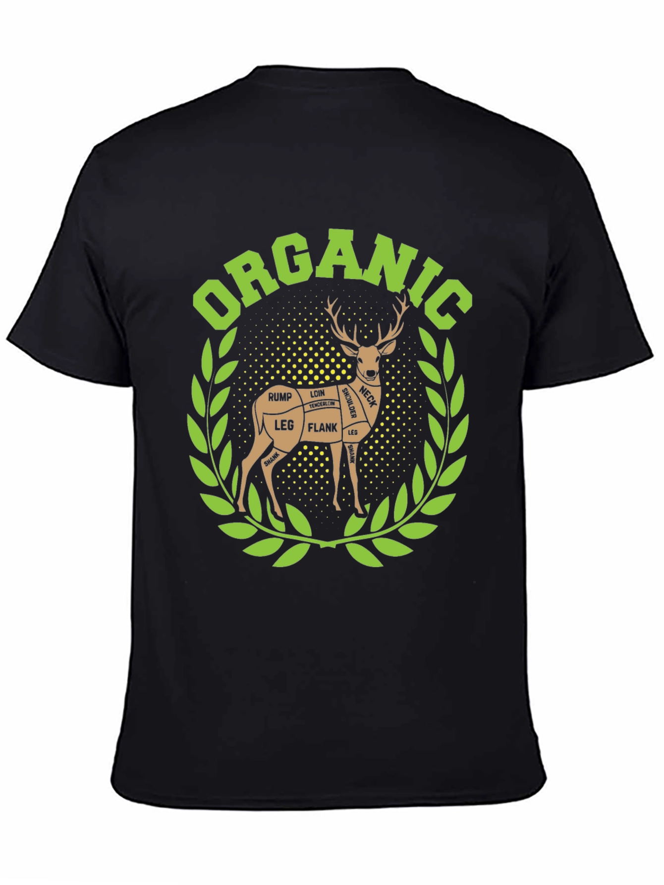 Organic Deer Meat Cut T-Shirt