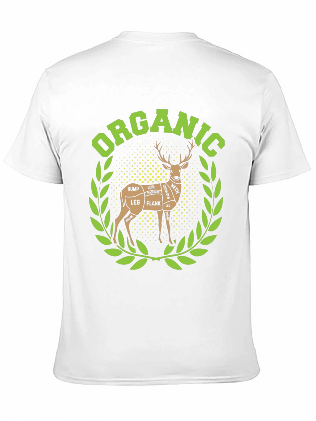 Organic Deer Meat Cut T-Shirt