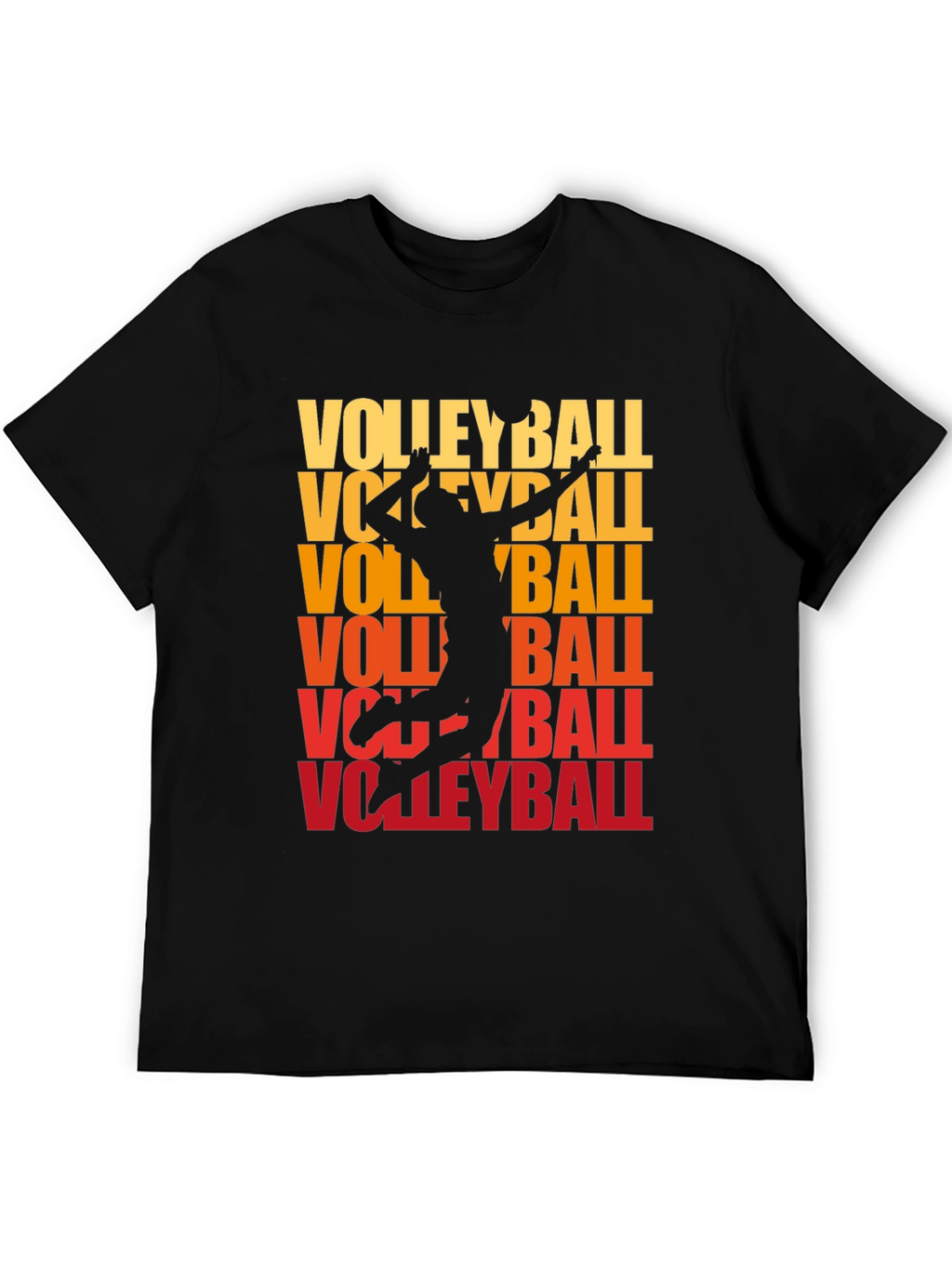 Volleyball Graphic Tee - Sporty Style