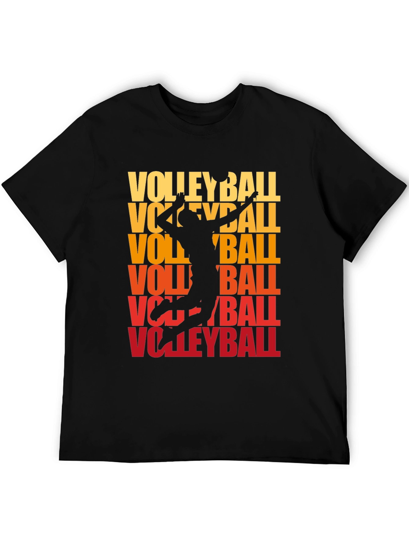 Volleyball Graphic Tee - Sporty Style