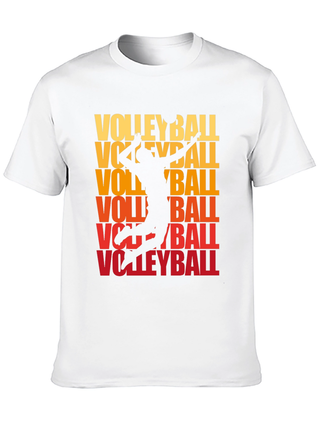 Volleyball Graphic Tee - Sporty Style