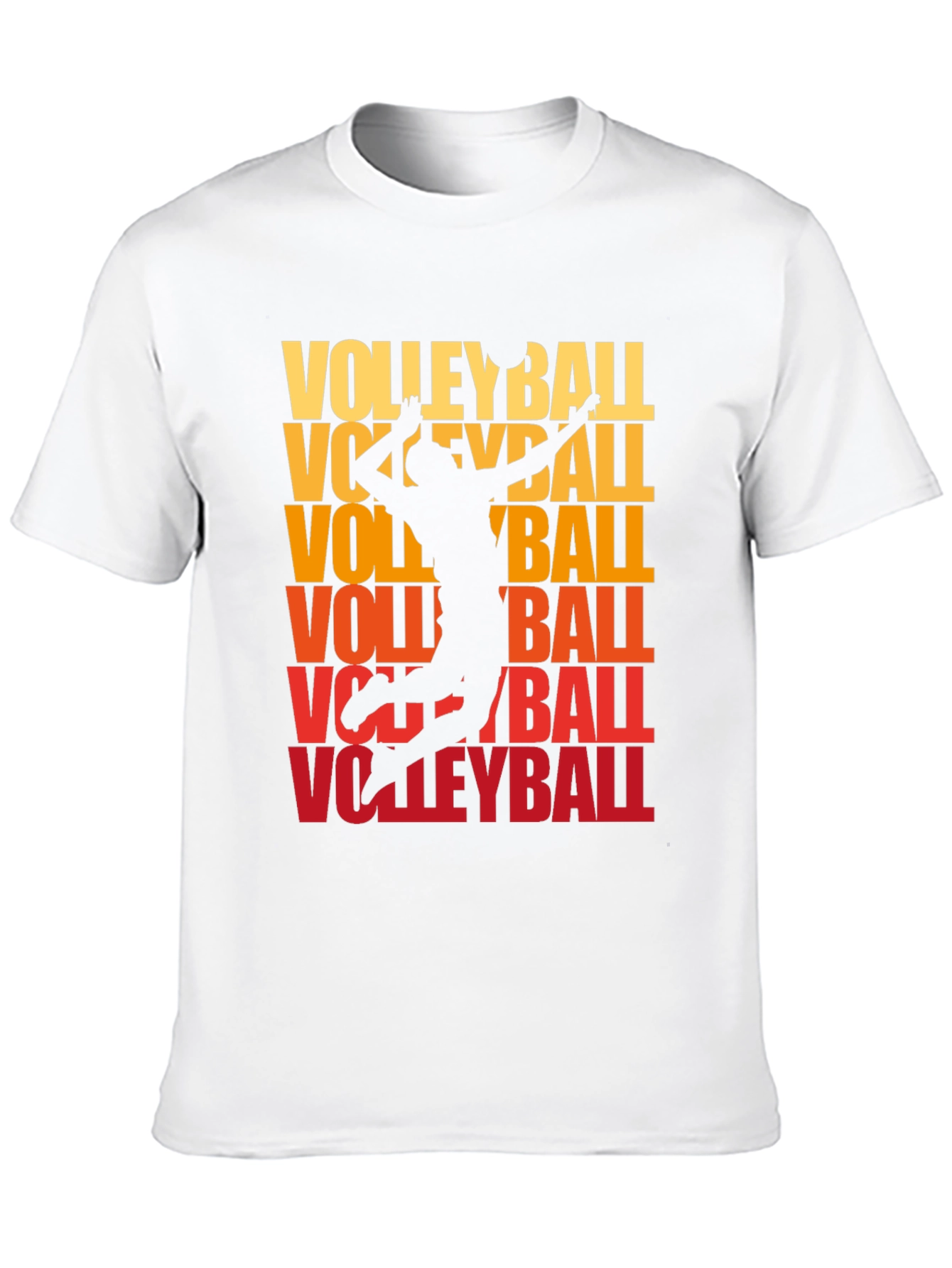 Volleyball Graphic Tee - Sporty Style