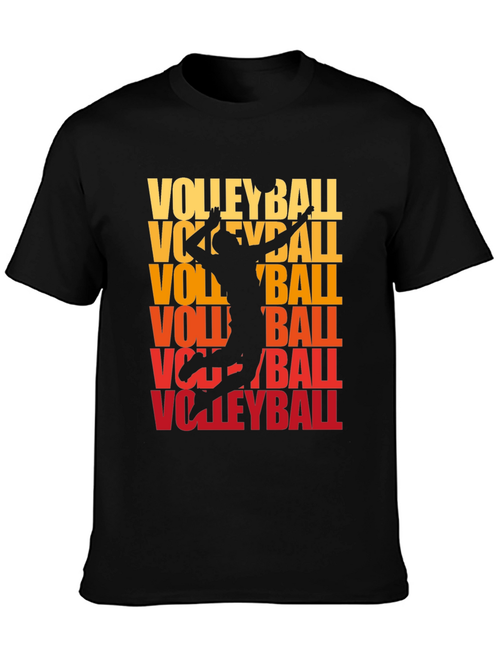 Volleyball Graphic Tee - Sporty Style