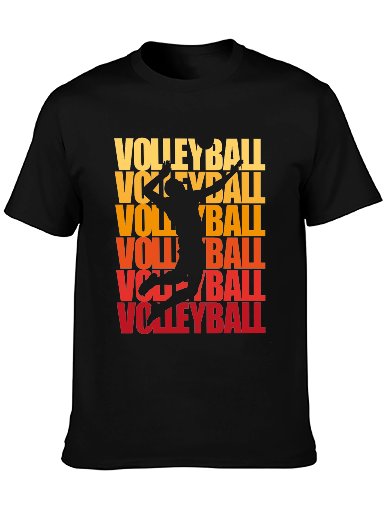 Volleyball Graphic Tee - Sporty Style