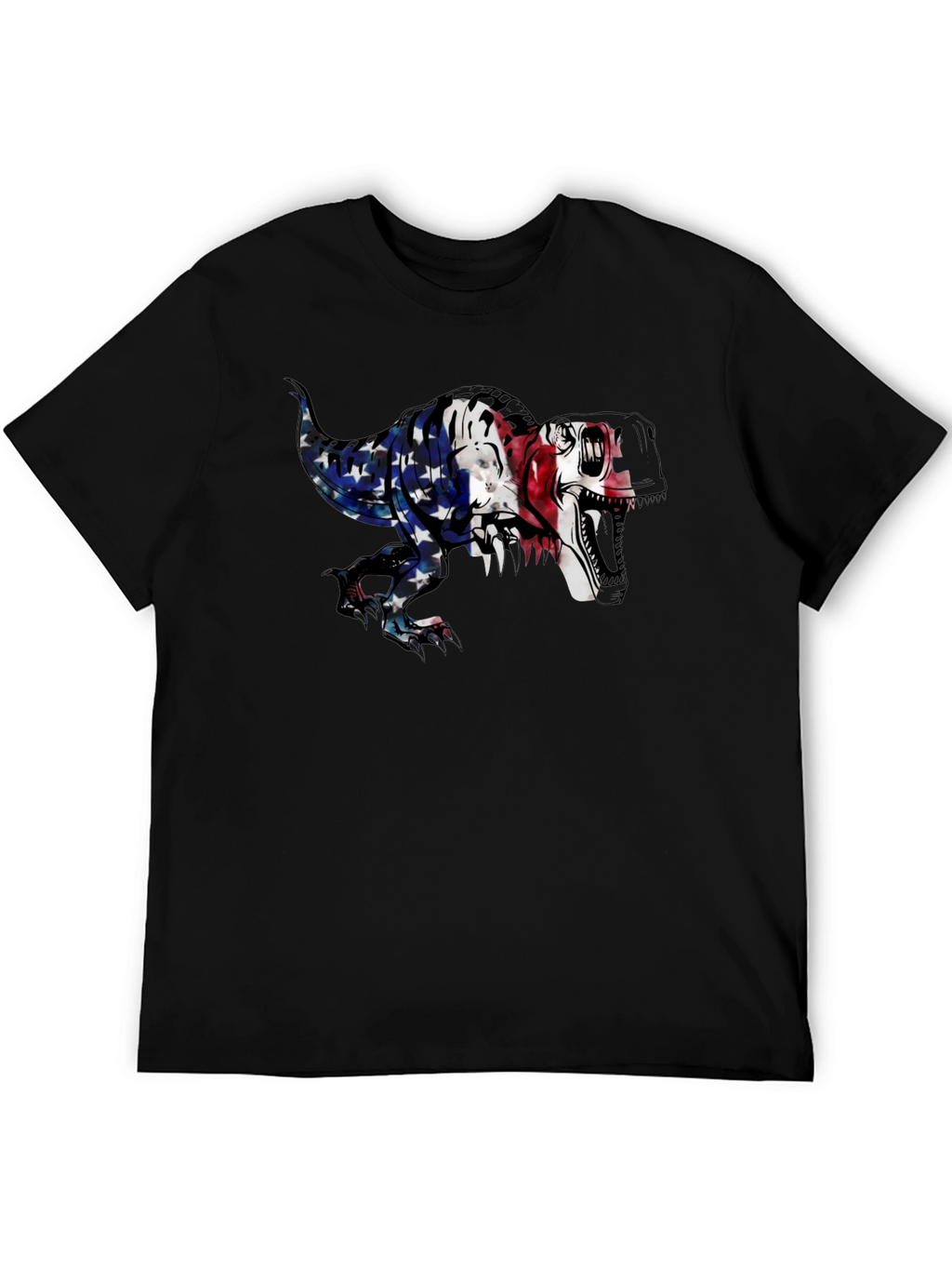 USA Dinosaur T-Shirt - Patriotic Graphic Tee