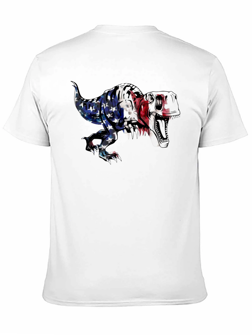 USA Dinosaur T-Shirt - Patriotic Graphic Tee