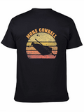 More Cowbell T-Shirt Retro Sunset Graphic Tee