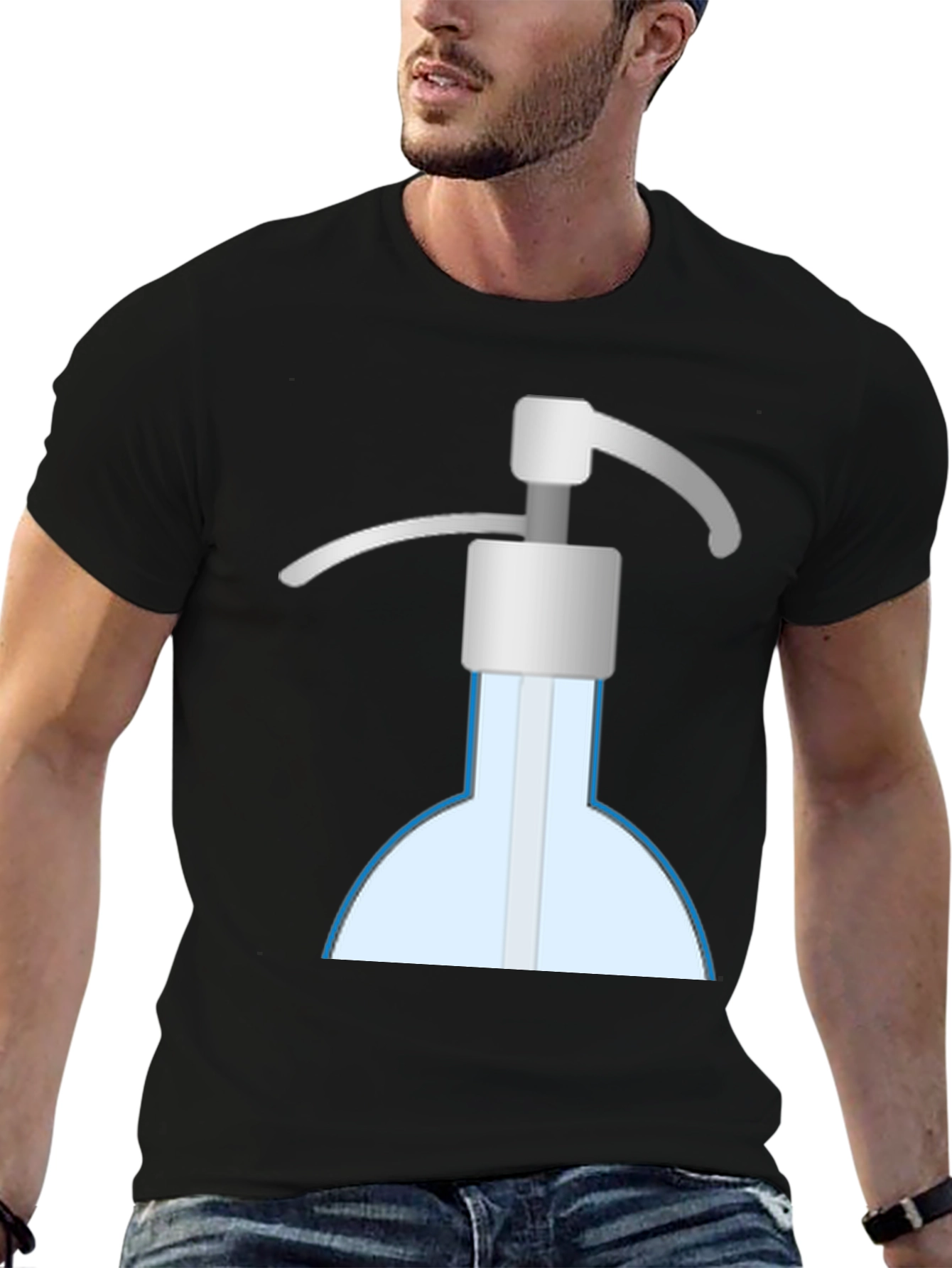 Hand Sanitizer Graphic Tee - Stay Clean & Stylish