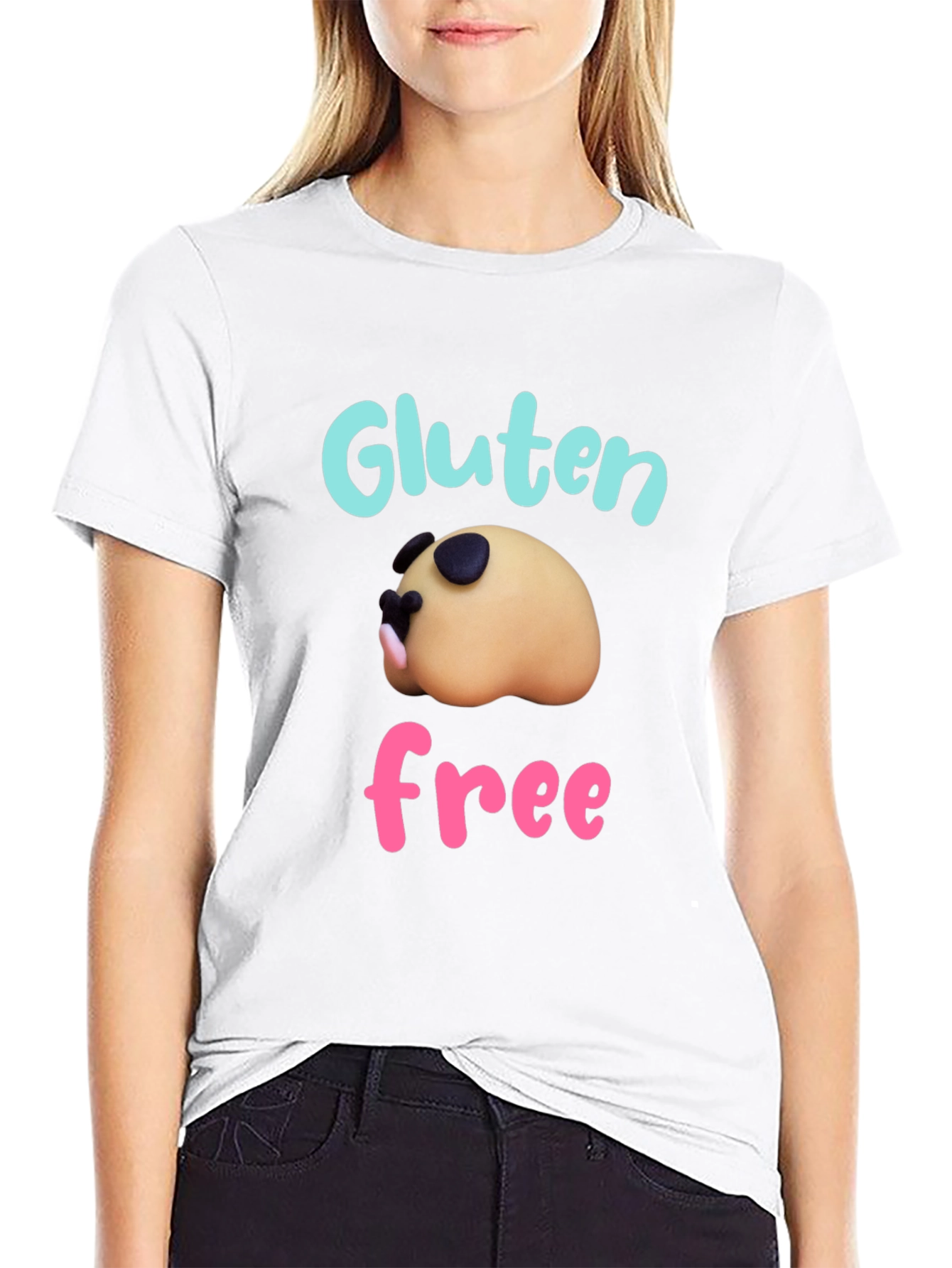 Gluten Free Pug T-Shirt