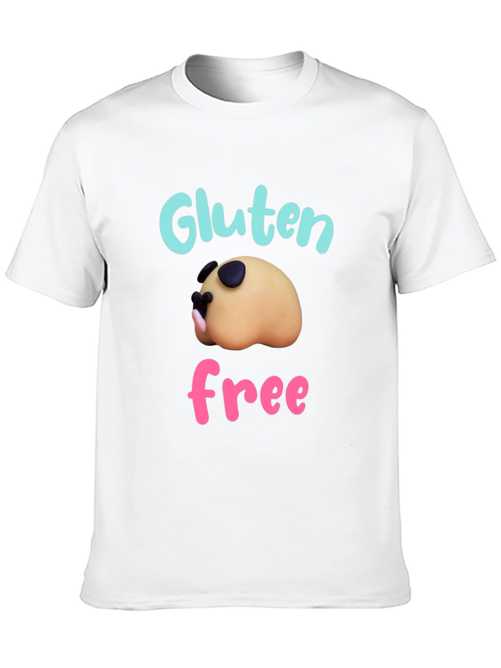 Gluten Free Pug T-Shirt
