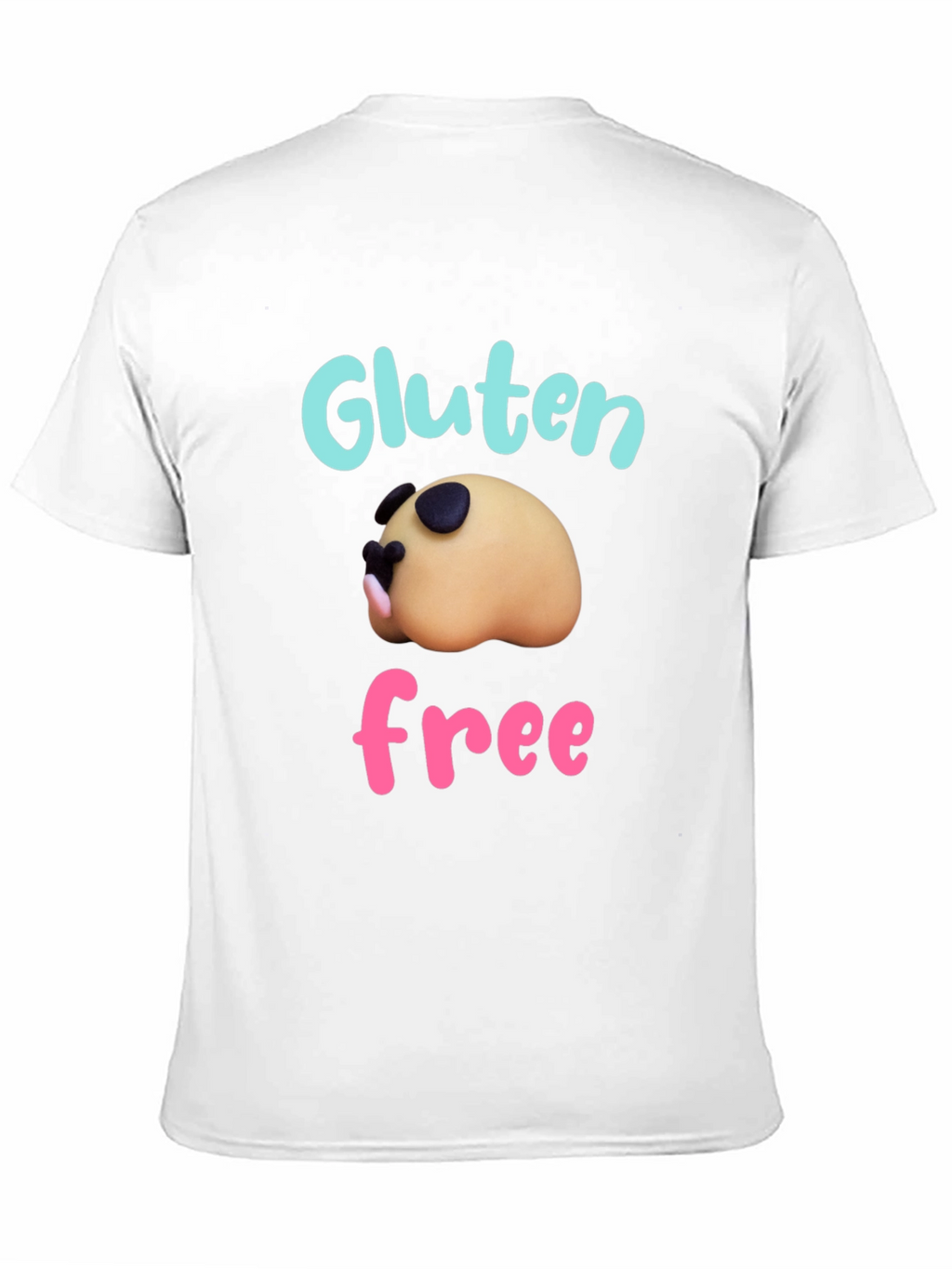 Gluten Free Pug T-Shirt